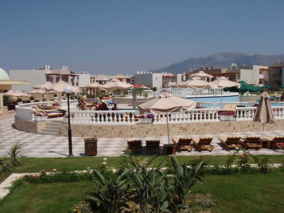View from restaurant Hotel Gaia Palace