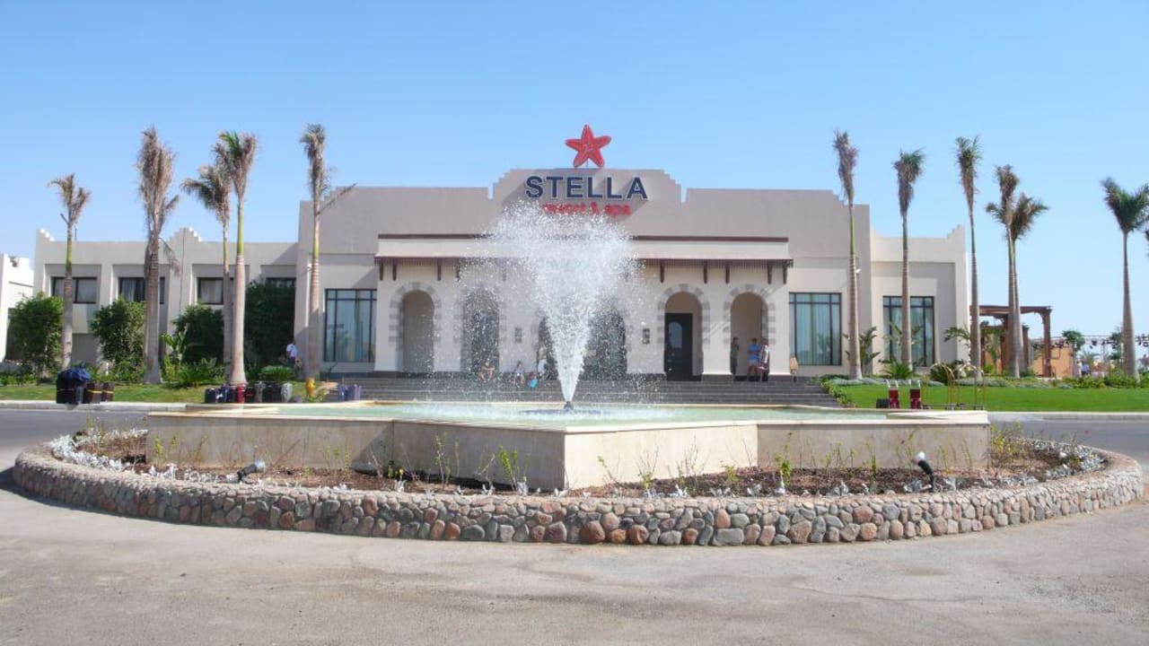 Eingang Hotel Stella Beach Resort & Spa Makadi Bay
