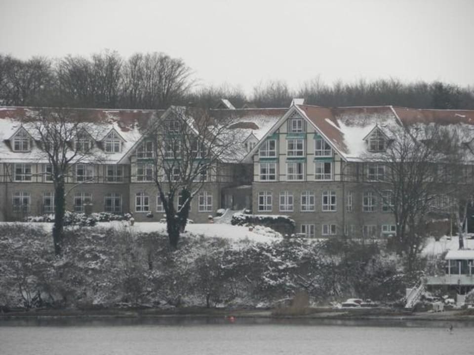 Außenansicht aus Richtung Solitüde / Förde Alter Meierhof Glücksburg