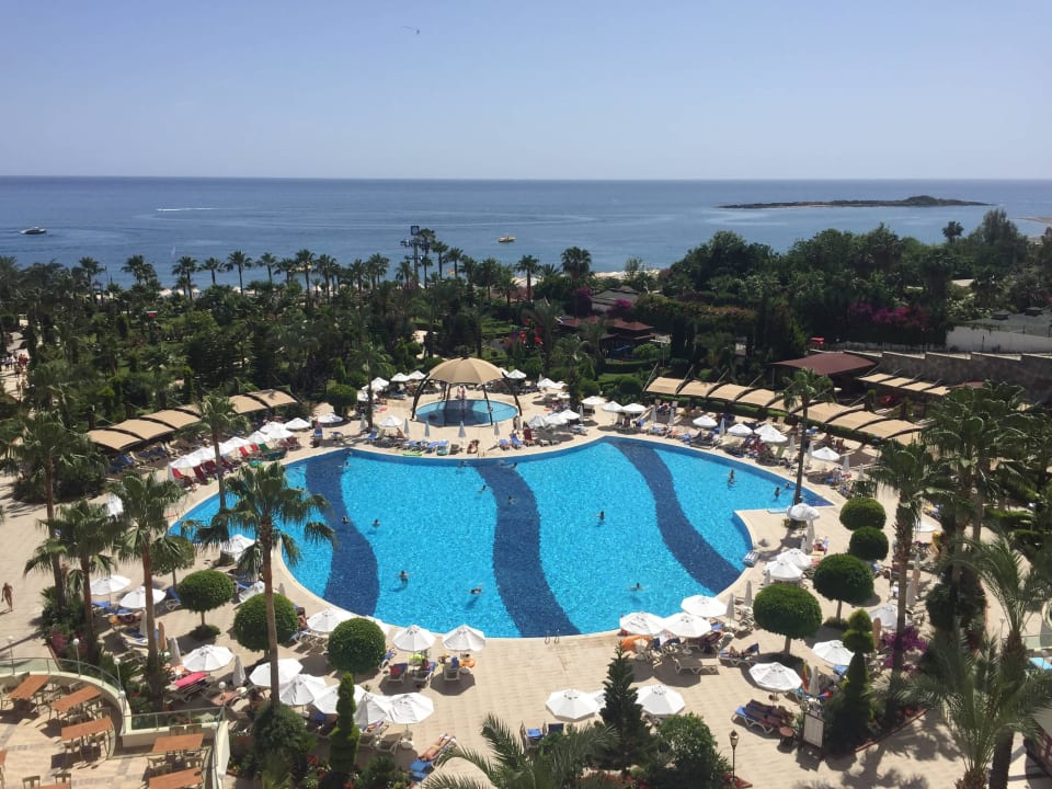 Ausblick von unserem Balkon Saphir Resort & Spa