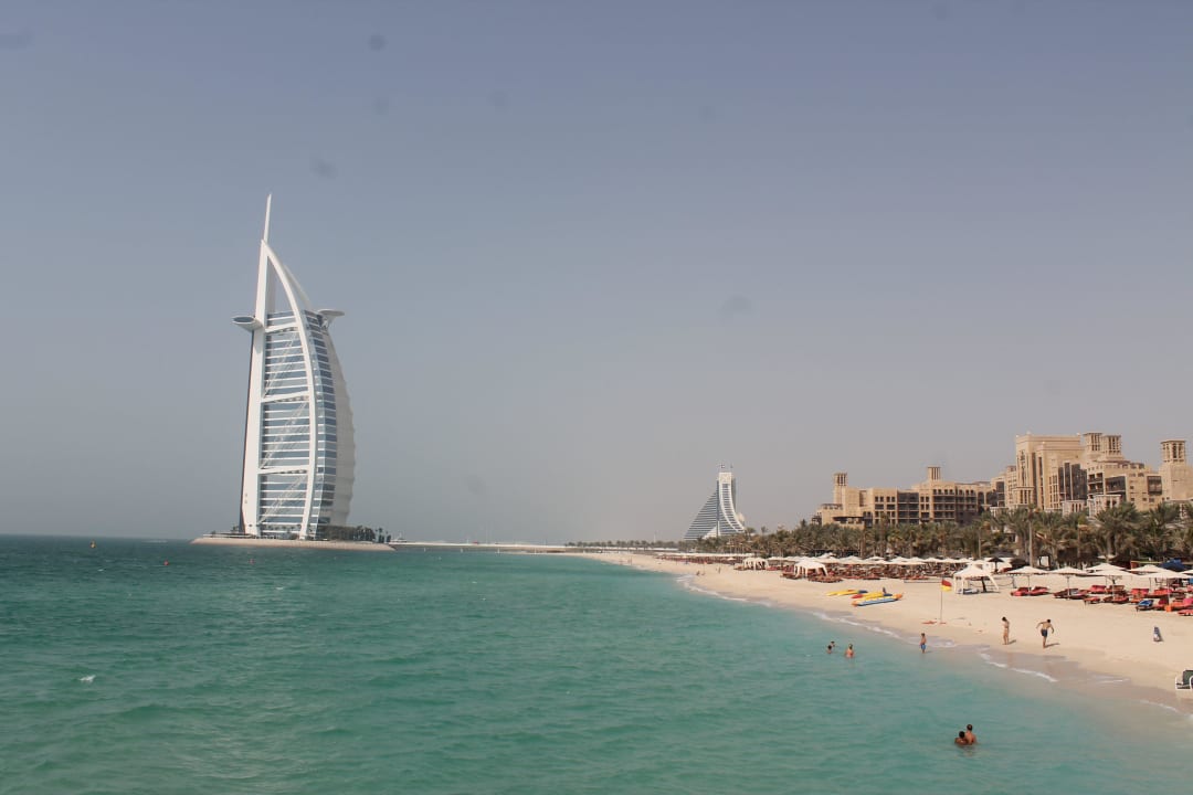 Ausblick auf den Burj al Arab Jumeirah Dar Al Masyaf