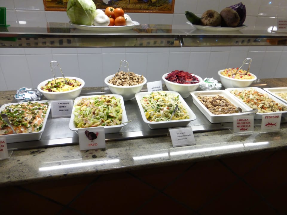 Gemüsesalate Hotel Europalace