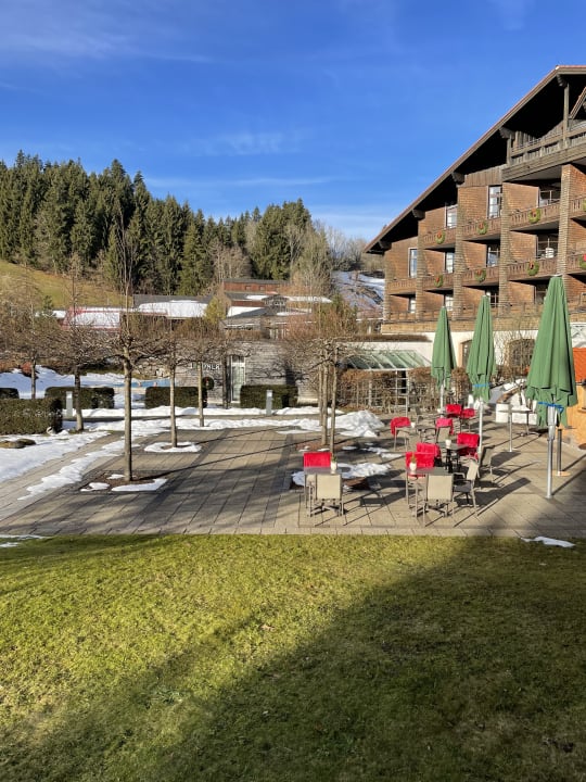 Außenansicht Parkhotel Oberstaufen