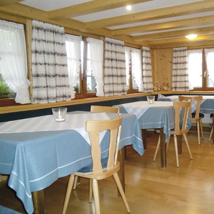 Gemütlicher Frühstücks- und Aufenthaltsraum Bauernhof Sunmattehof