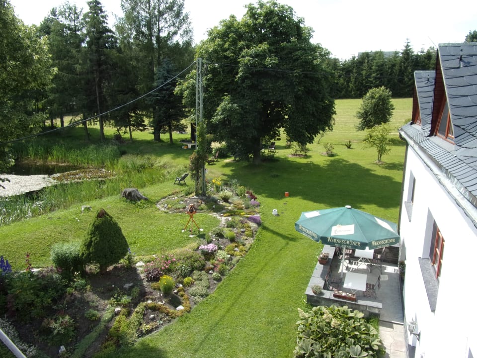 Ausblick Pension Rotes Haus