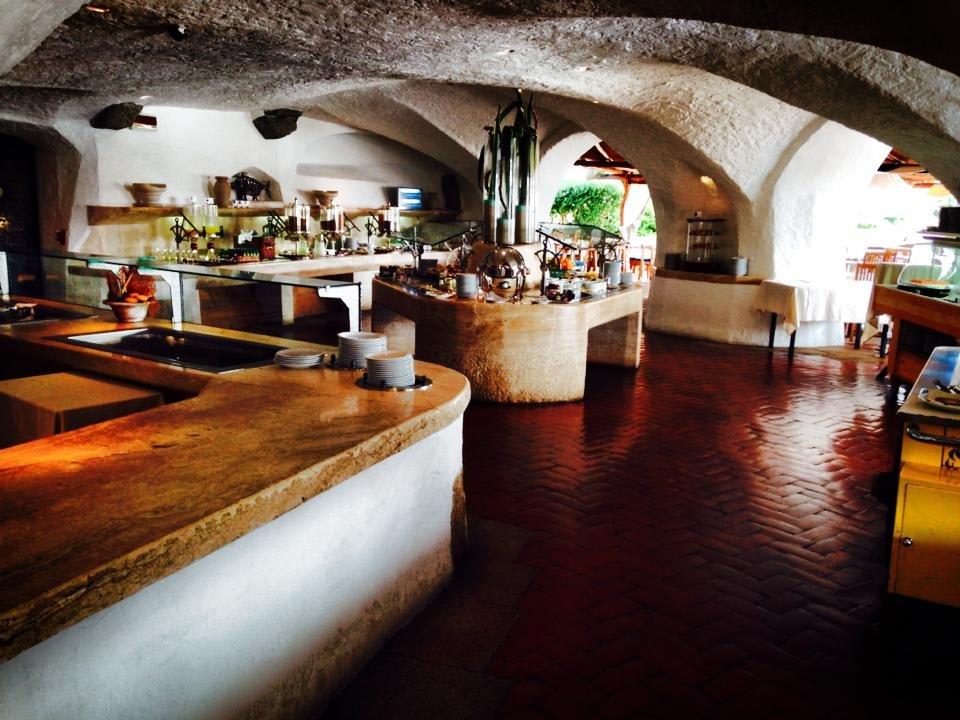 Frühstücksbereich Hotel Cala Di Volpe