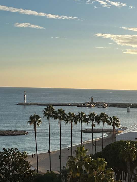 Ausblick Hôtel Barrière Le Majestic Cannes