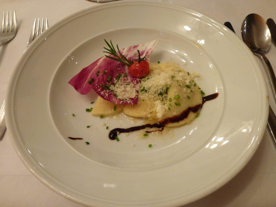Eine Vorspeise Hotel Terentnerhof