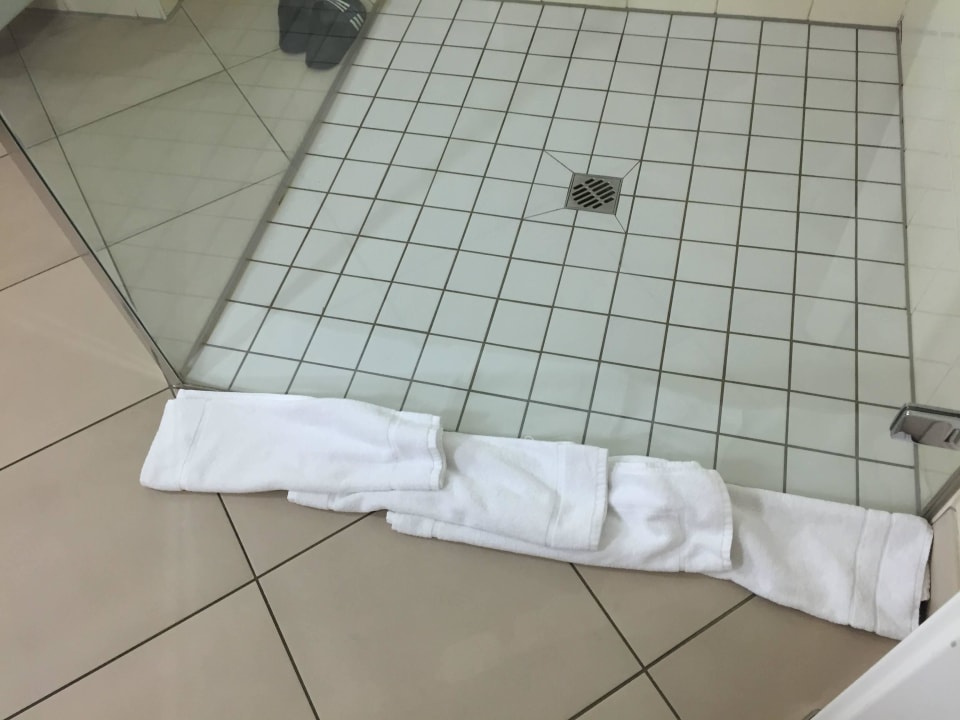 Schutzmaßnahme der Putzfrauen Hotel Wyndham Garden Quedlinburg Stadtschloss