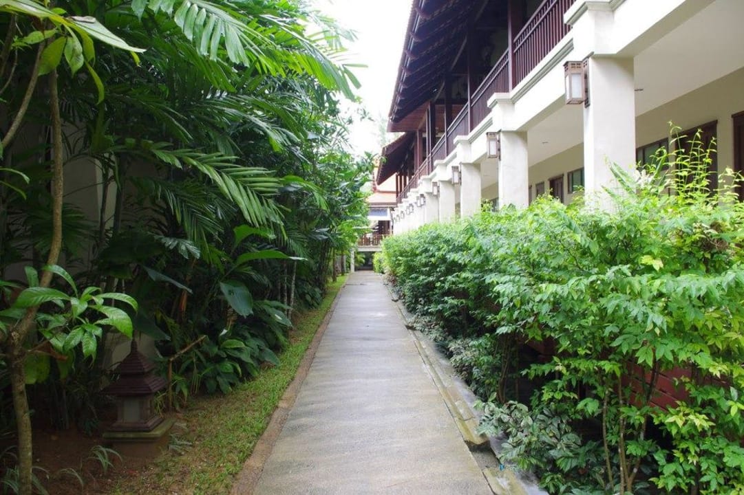 Hinterm Hotel Richtung Bhandari Khaolak Oriental Resort - Adults only