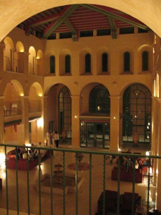Eingangsbereich (Sicht aus der 2.ten Etage) El Ksar Resort & Thalasso