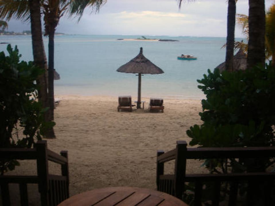 Blick aus dem Zimmer Shangri-La Le Touessrok Mauritius