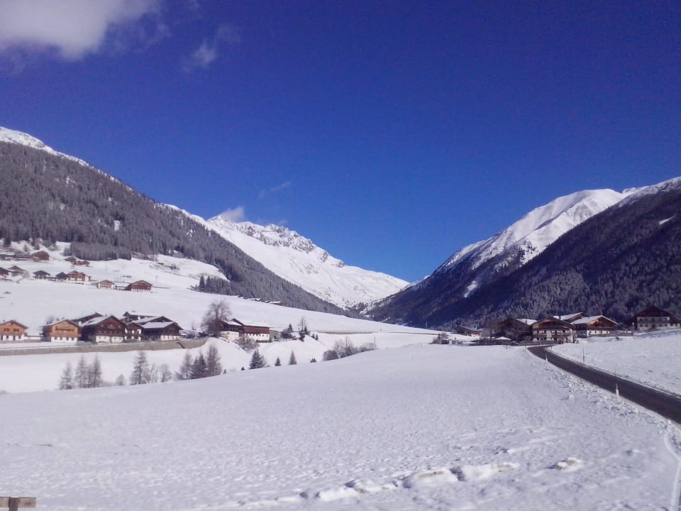 Blick Richtung Gsiesertörl Wohnung Almenblick Feldererhof - Urlaub am Bauernhof