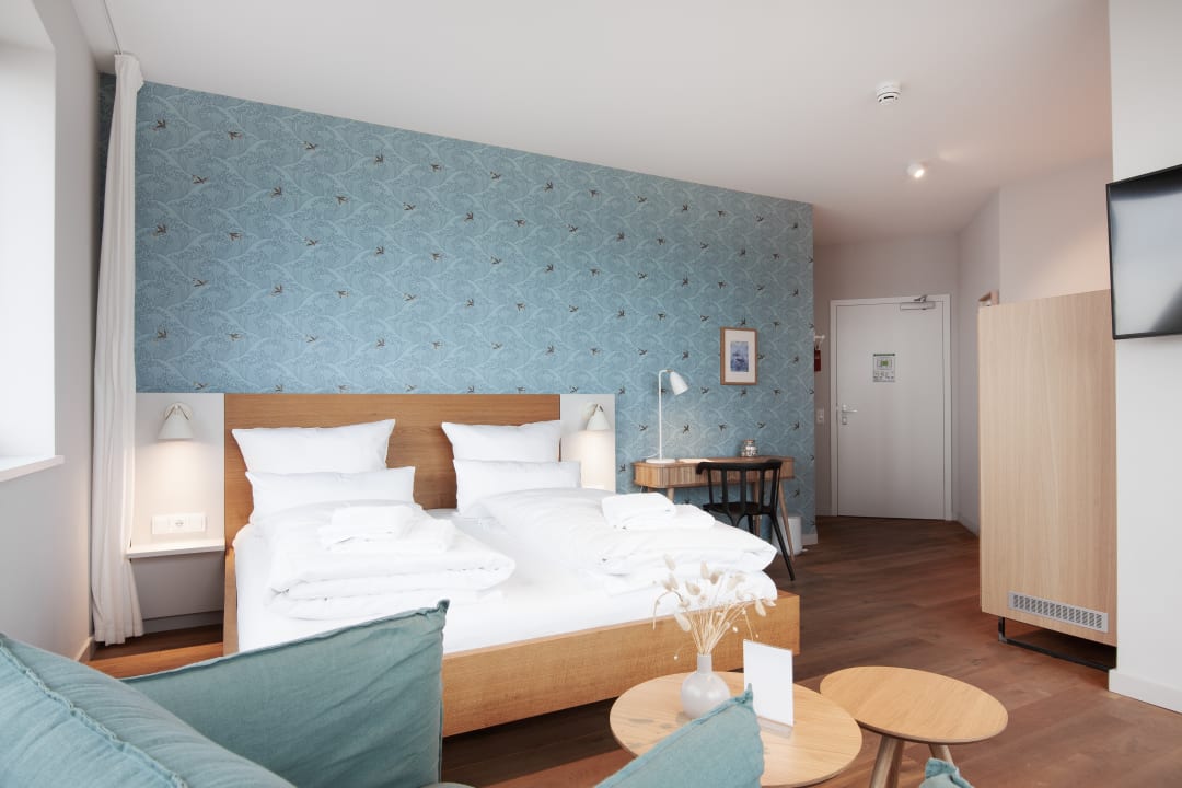 Zimmer Bades Huk Marina Hotel	