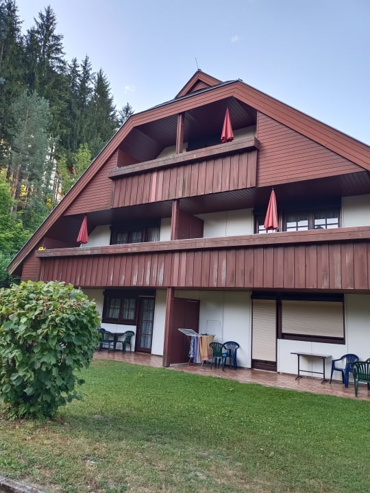 Außenansicht Feriendorf am Maltschacher See