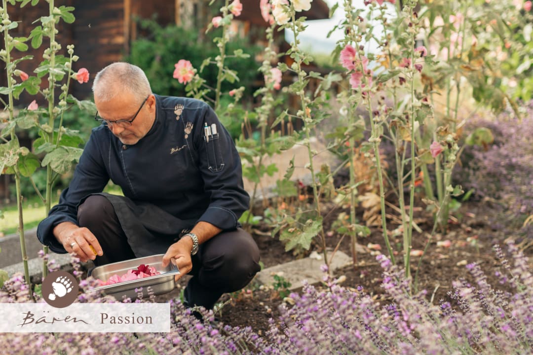Gartenanlage Alpenkräuter Hotel Bären