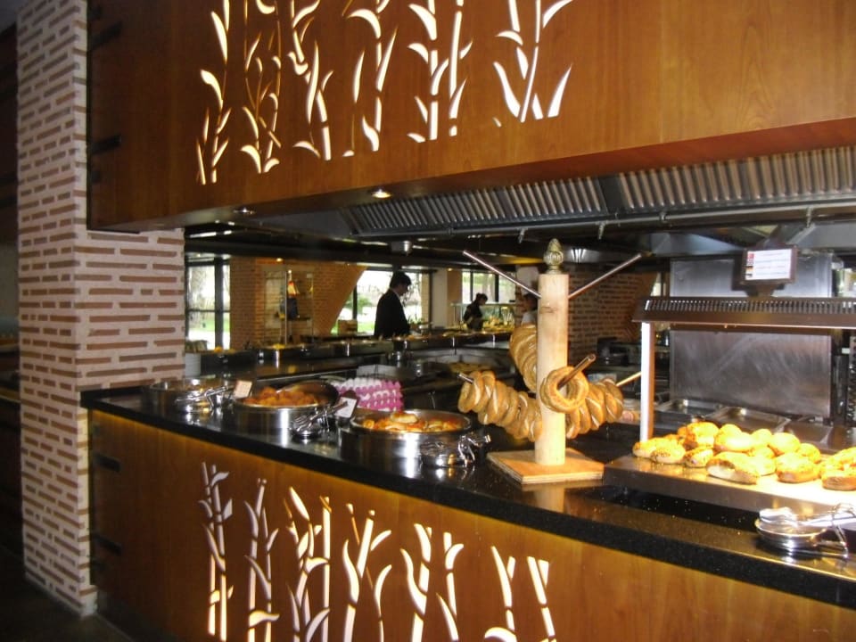 Frühstücksbüffet warme Köstlichkeiten Limak Limra Hotel & Resort