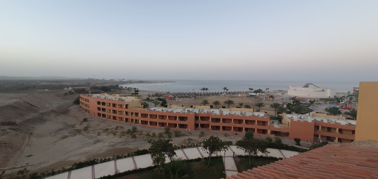 Ausblick Malikia Resort Abu Dabbab