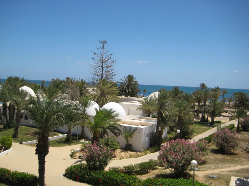 Blick vom Balkon  Hotel El Mouradi Djerba Menzel