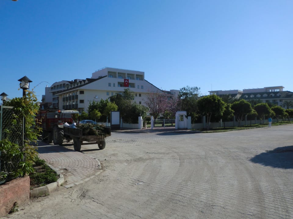 Hotelansicht Garten- und Relax-Pool-Seite Side Breeze Hotel