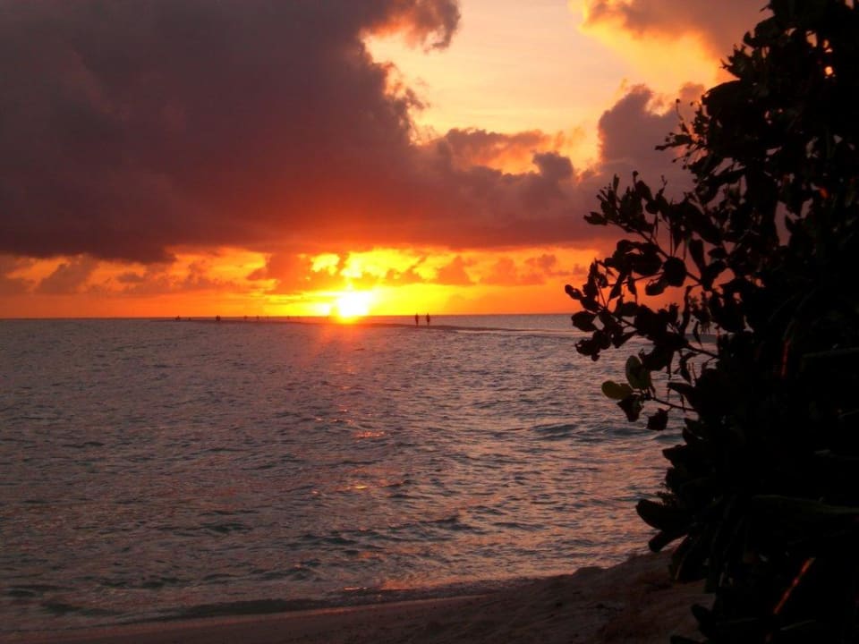 Sonnenuntergang Kuramathi Maldives