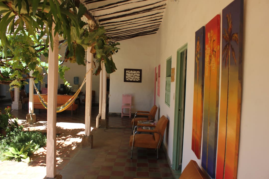 The courtyard Hotel Color de Hormiga