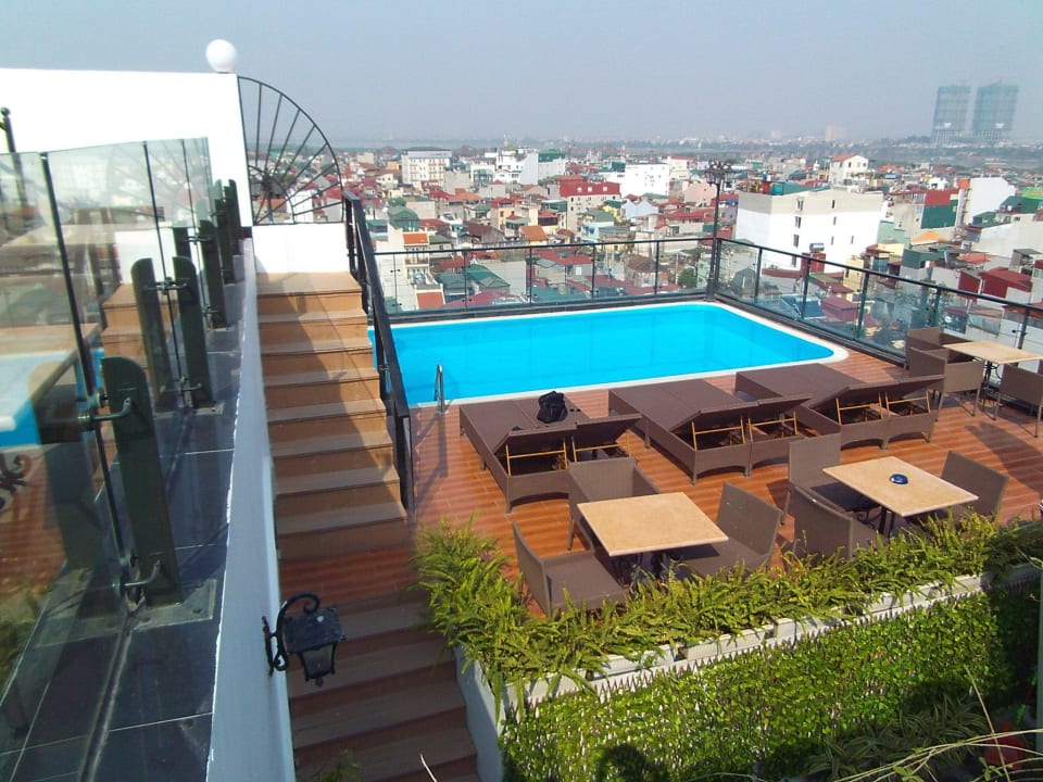 Dachterrasse Hanoi Tirant Hotel