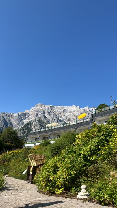 Außenansicht Übergossene Alm Resort