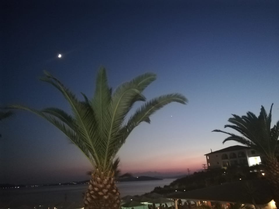 Ausblick Akrathos Beach Hotel