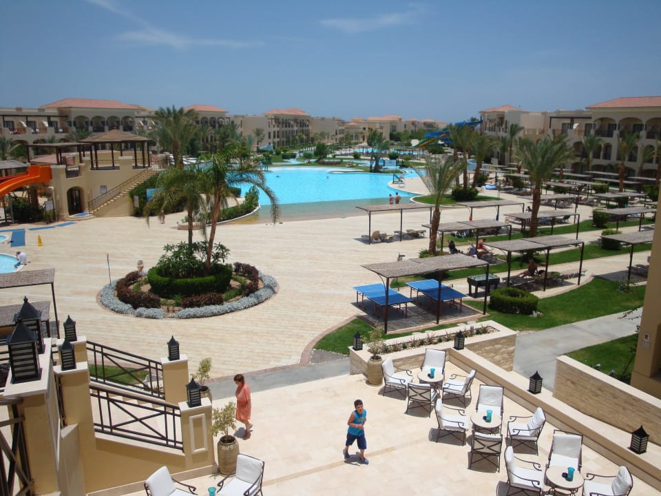 Blick vom Hauptrestaurant Jaz Bluemarine