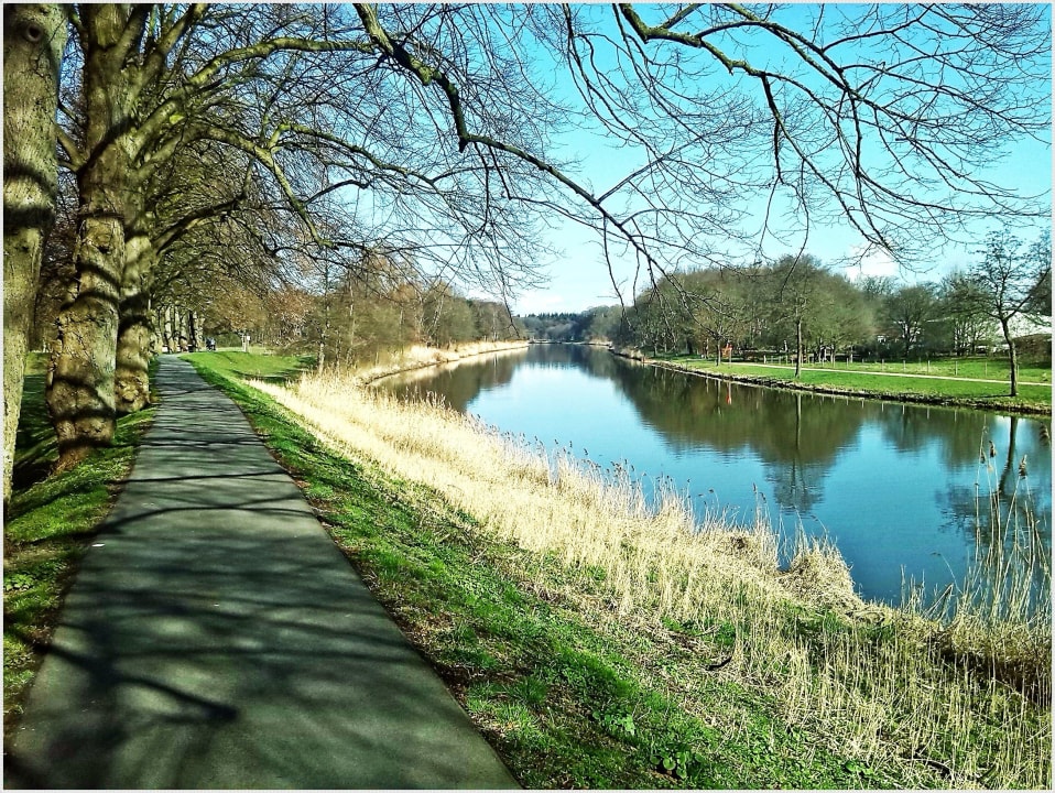 Nur 250m - Die Ems - mit Rad und Wanderwegen Parkhotel Meppen An der Freilichtbühne
