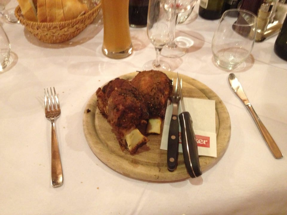 Abendessen 2. Tag Gasser Hütte