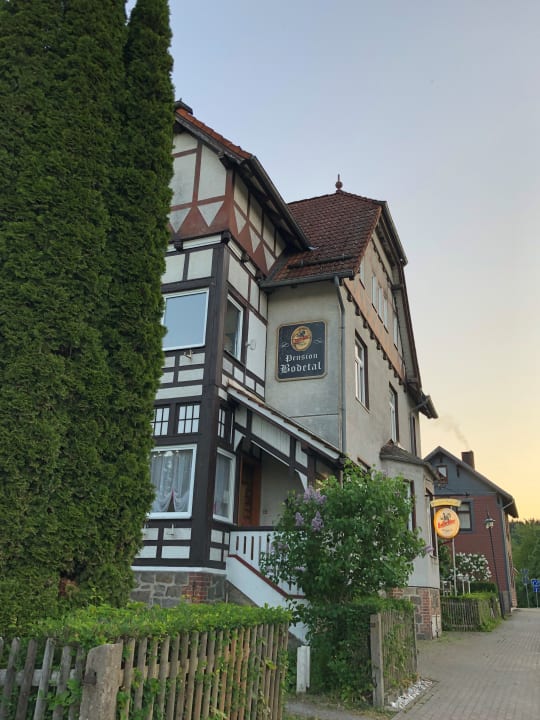 Außenansicht Pension Bodetal