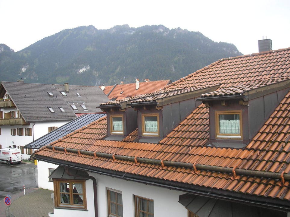 Blick aus dem Fenster Hotel Kopa garni