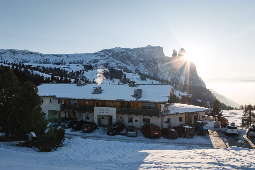 Außenansicht Berghotel Zorzi