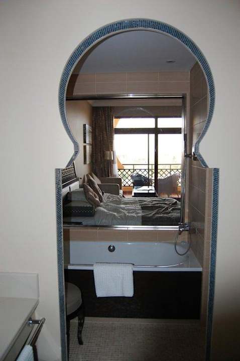 Ausblick aus dem Badezimmer Rixos Al Mairid Ras Al Khaimah