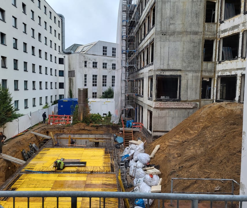 Ausblick Novum Hotel Holstenwall Hamburg Neustadt