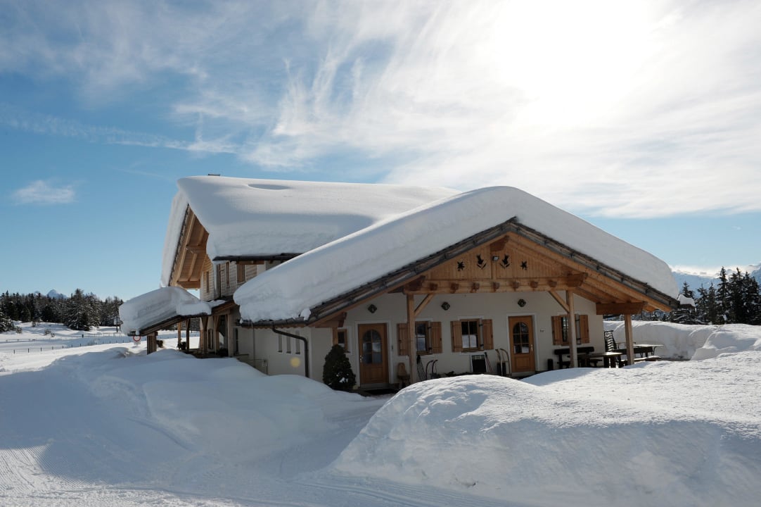 Idyllische Winteransichten Gasser Hütte