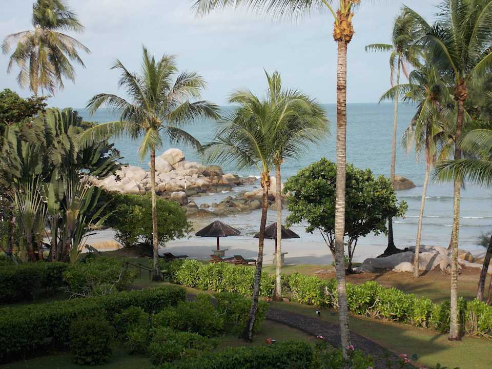 Blick von unserem Zimmer Hotel Angsana Bintan