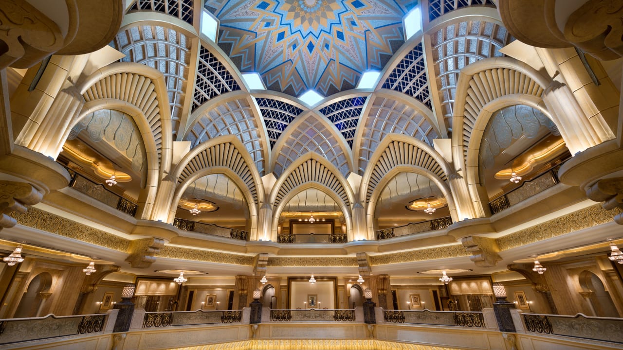 Lobby Emirates Palace Mandarin Oriental
