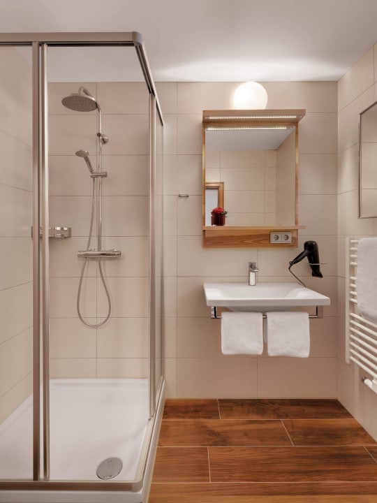 Beispiel Badezimmer EZ Wildbirne Hotel der Bäume