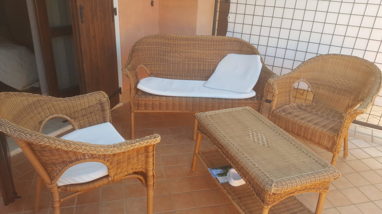 Unsere Terrasse Zimmer 204 AHG Donna Silvia Hotel Wellness & SPA