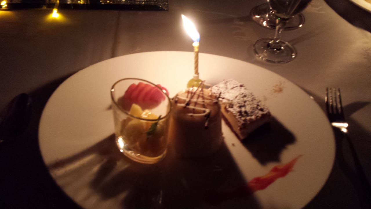 Nachspeise Galadinner Hotel Schönruh