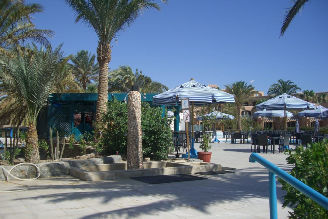 Dusche am Pool Club Paradisio El Gouna, Red Sea