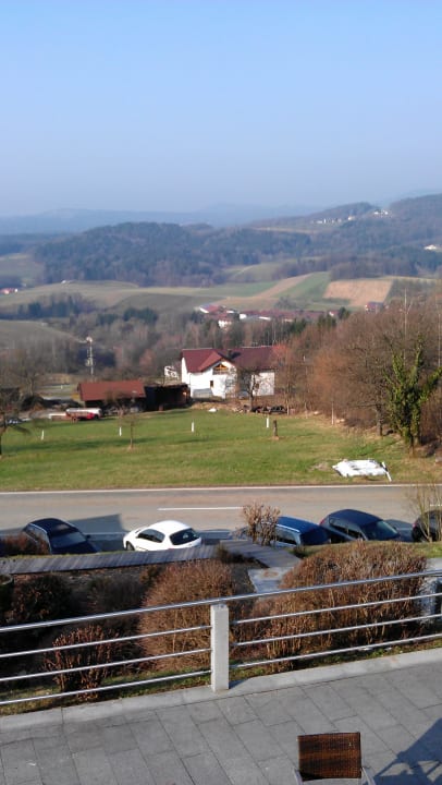 Ausblick von Zimmer 10 Thula Wellnesshotel Bayerischer Wald