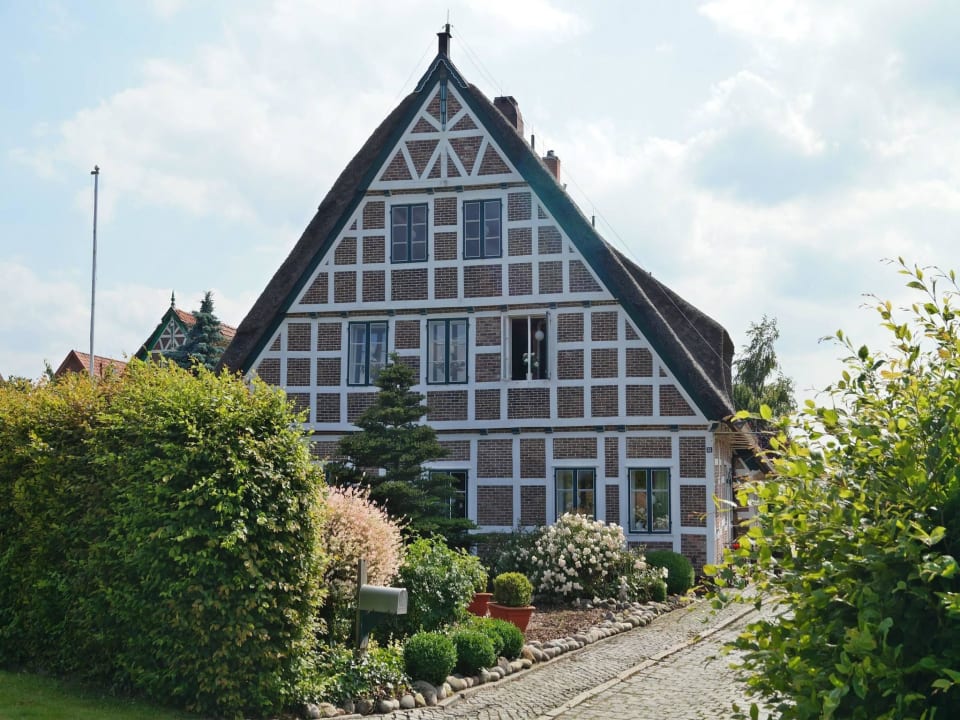 Das Fachwerkhaus Ferienwohnung Ferien in der Apfelscheune