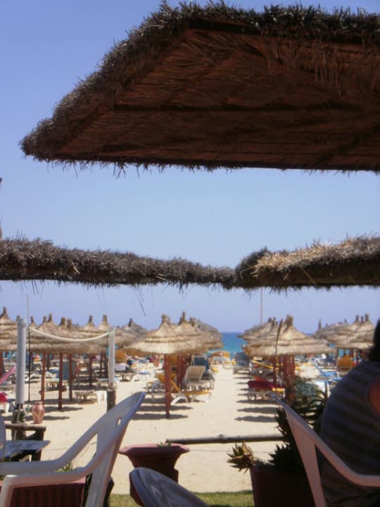 Aussicht von ganz hinten Hotel Nesrine