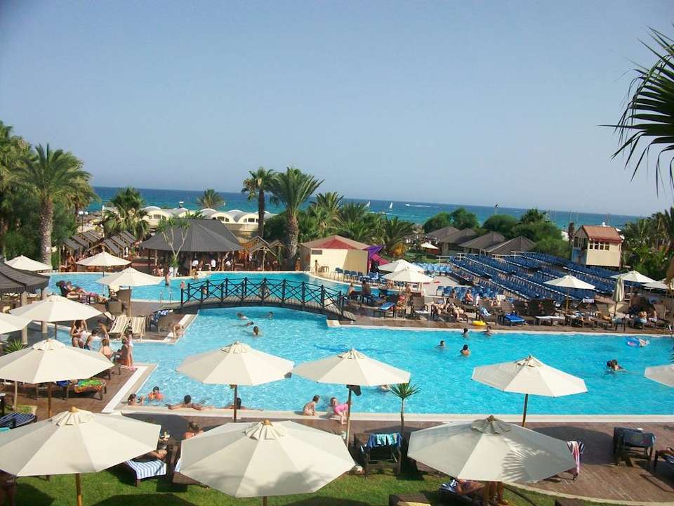 Pool und Meer Hotel Paradis Palace