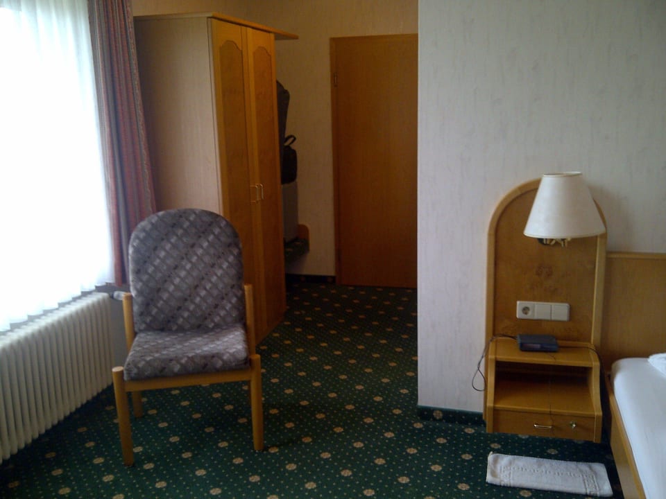 Blick in den Gang Hotel Drei Könige