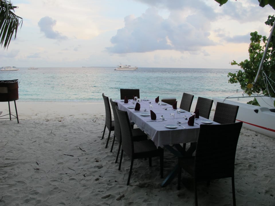 Stranddinner Eri Maldives